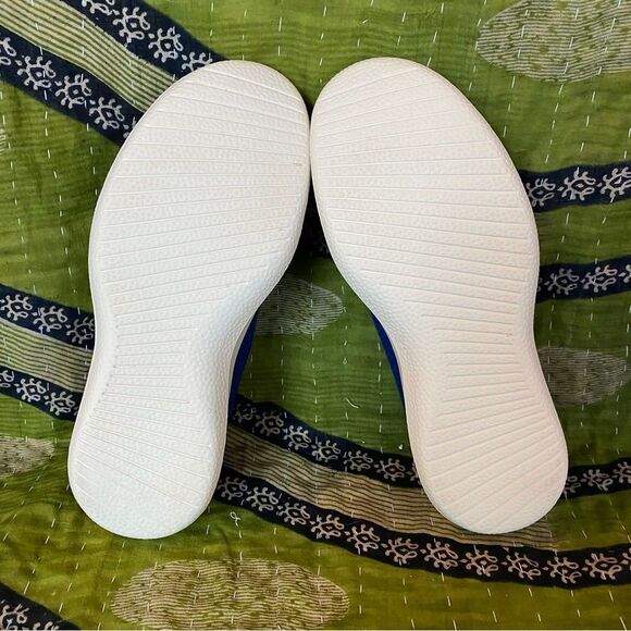 Allbirds Sam's Club Exclusive Wool Blue/ White Runners Size 8 - Picture 7 of 13